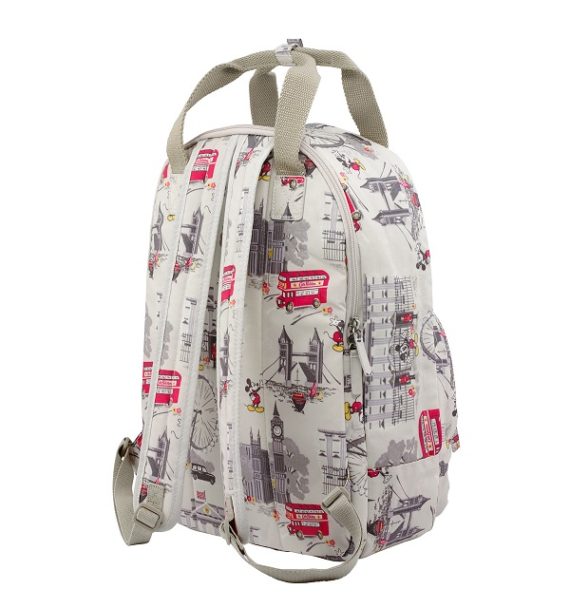 Cath Kidston Multi Pocket Backpack Mickey In London - Bonjor Outlet