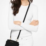 Selma mini saffiano leather best sale crossbody black