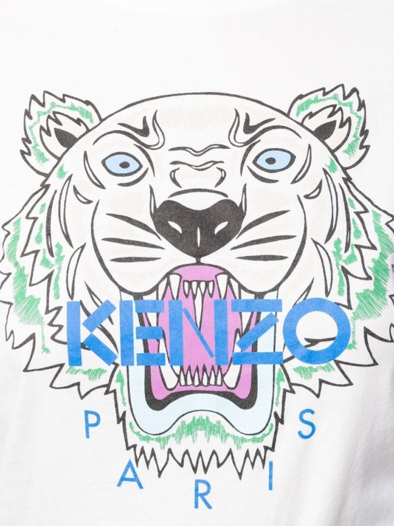Kenzo T-shirt - White w. Tiger » New Products Every Day