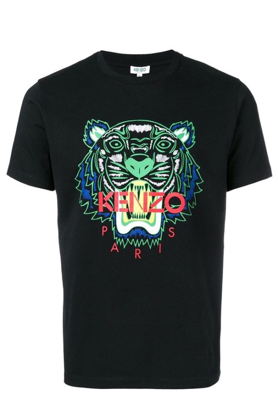 kenzo tiger black t shirt