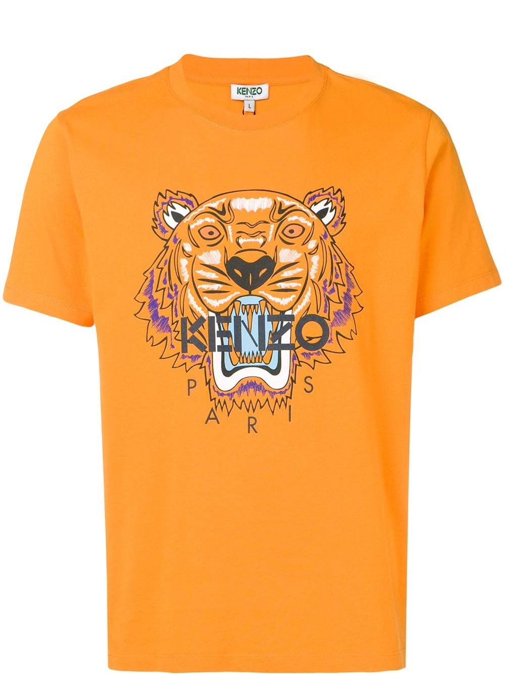 Kenzo Tiger T-shirt (Medium Orange 