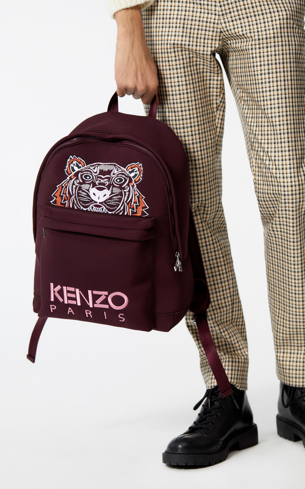 large neoprene tiger backpack